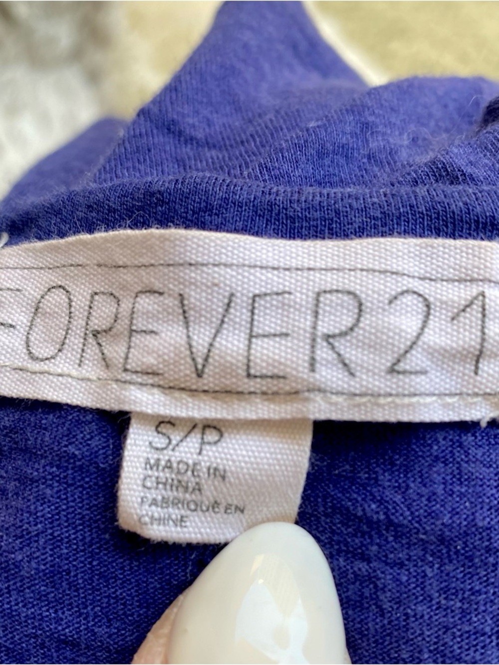 Blue Forever 21 Racer-Back - Picture 5 of 5